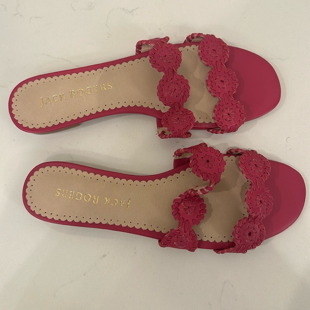 New in box Jack Rogers mini Lauren slide